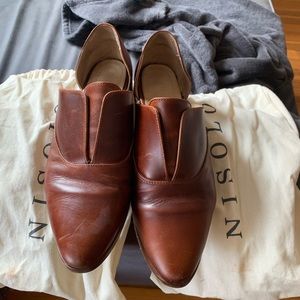 Nisolo Emma d’Orsay Oxfords in Brandy